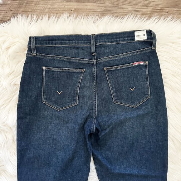NWT $225 Hudson Size 29 Natalie Midrise Skinny Corp Button Front Jeans - Picture 10 of 12